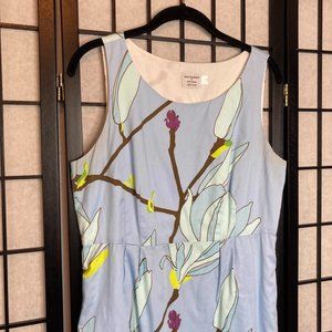 Marimekko for Anthropologie  Blooming Branches Dress Size 12